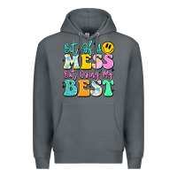 Rock bit of a mess but doing my best Premium Hoodie - JahusDesignShop