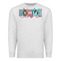 Oatmeal Heather doctor Premium Sweatshirt - texasbilliewilder