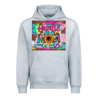 Heather Grey auntie like a mom Urban Hoodie - JahusDesignShop