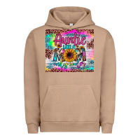 Pigment Burro auntie like a mom Urban Hoodie - JahusDesignShop