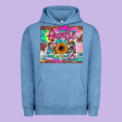 Auntie Like A Mom Urban Hoodie Designed By Jahusdesignshop