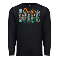 Black doctor wife Premium Sweatshirt - texasbilliewilder