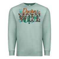 Seafoam doctor wife Premium Sweatshirt - texasbilliewilder