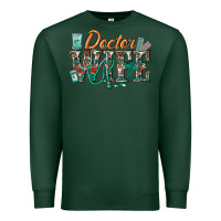 Sports Green doctor wife Premium Sweatshirt - texasbilliewilder