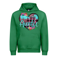 Emerald auntie leopard turquoise heart Urban Hoodie - JahusDesignShop