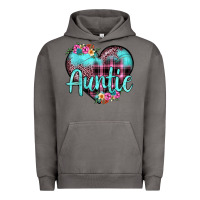 Pigment Tornado auntie leopard turquoise heart Urban Hoodie - JahusDesignShop