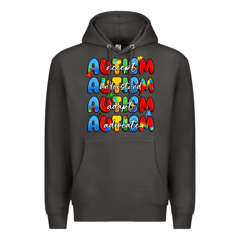 Autism Accept Understand Adopt Advocate Premium Hoodie by JahusDesignShop | Teevron