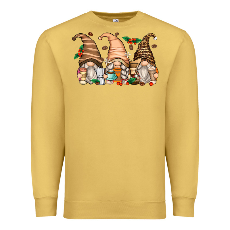 Coffee Gnomes Premium Sweatshirt by Zillion Design Studio | Teevron