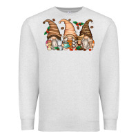 Oatmeal Heather coffee gnomes Premium Sweatshirt - Zillion Design Studio