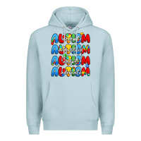 Blue Mist autism accept understand adopt advocate Premium Hoodie - JahusDesignShop