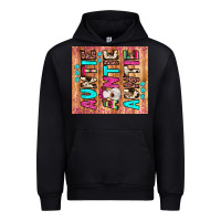 Black auntie heifer Urban Hoodie - JahusDesignShop