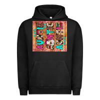 Pigment Black auntie heifer Urban Hoodie - JahusDesignShop