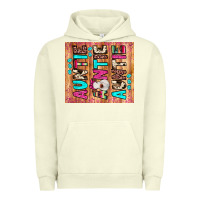 Pigment Pistachio auntie heifer Urban Hoodie - JahusDesignShop