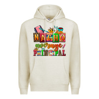Oatmeal Heather nacho average principal Premium Hoodie - AdoDesignShop