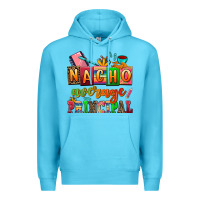 Ocean Blue nacho average principal Premium Hoodie - AdoDesignShop