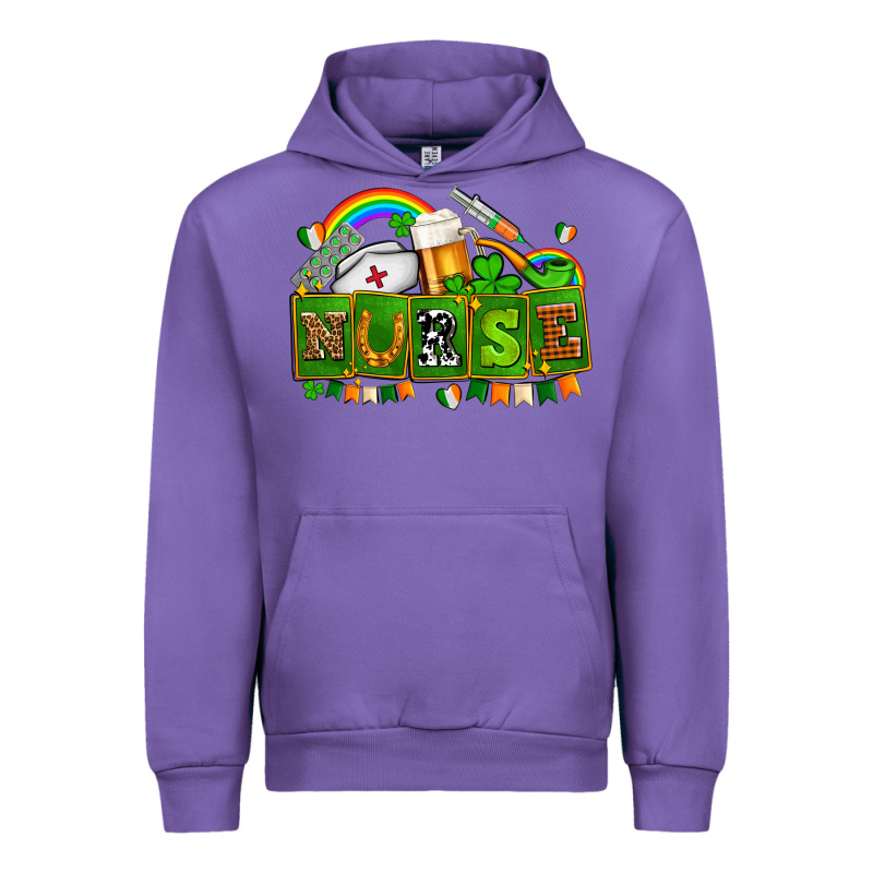 St Patricks Nurse Urban Hoodie by AdoDesignShop | Teevron