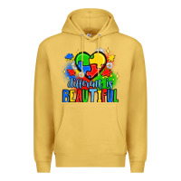 Antique Gold different is beautiful Premium Hoodie - JahusDesignShop