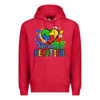 Cardinal different is beautiful Premium Hoodie - JahusDesignShop