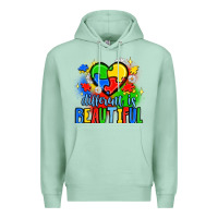 Seafoam different is beautiful Premium Hoodie - JahusDesignShop