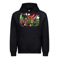 Black mardi gras dentist Urban Hoodie - AdoDesignShop