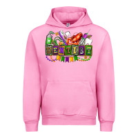Fuchsia Pink mardi gras dentist Urban Hoodie - AdoDesignShop