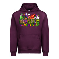Mauve Wine mardi gras dentist Urban Hoodie - AdoDesignShop