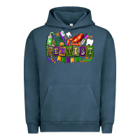 Pigment Midnight Navy mardi gras dentist Urban Hoodie - AdoDesignShop