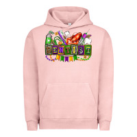 Pigment Salmon mardi gras dentist Urban Hoodie - AdoDesignShop