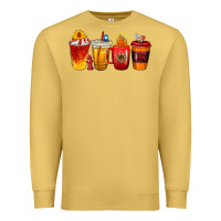 Antique Gold firefighter coffee cups Premium Sweatshirt - texasbilliewilder