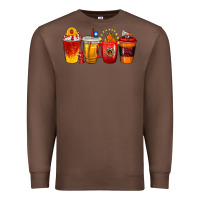 Chestnut firefighter coffee cups Premium Sweatshirt - texasbilliewilder