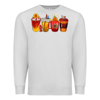 Dove Grey firefighter coffee cups Premium Sweatshirt - texasbilliewilder