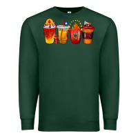 Sports Green firefighter coffee cups Premium Sweatshirt - texasbilliewilder