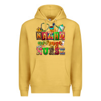 Antique Gold nacho average nurse Premium Hoodie - AdoDesignShop