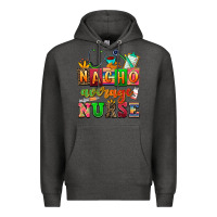 Charcoal Heather nacho average nurse Premium Hoodie - AdoDesignShop