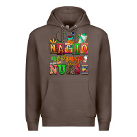 Coffee nacho average nurse Premium Hoodie - AdoDesignShop