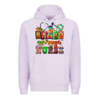 Lilac nacho average nurse Premium Hoodie - AdoDesignShop