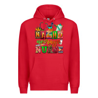 Red nacho average nurse Premium Hoodie - AdoDesignShop