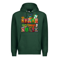 Sports Green nacho average nurse Premium Hoodie - AdoDesignShop