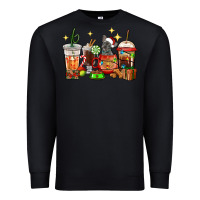 Black Christmas coffee cups with French Bulldog Premium Sweatshirt - RanaPortraitStore