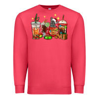 Cardinal Christmas coffee cups with French Bulldog Premium Sweatshirt - RanaPortraitStore