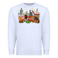 White Christmas coffee cups with French Bulldog Premium Sweatshirt - RanaPortraitStore