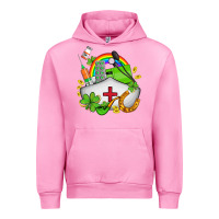 Fuchsia Pink nurse  st patricks Urban Hoodie - AdoDesignShop