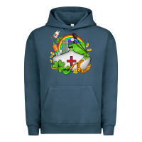 Pigment Midnight Navy nurse  st patricks Urban Hoodie - AdoDesignShop