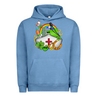 Pigment Pebble Blue nurse  st patricks Urban Hoodie - AdoDesignShop