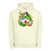 Pigment Pistachio nurse  st patricks Urban Hoodie - AdoDesignShop