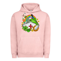 Pigment Salmon nurse  st patricks Urban Hoodie - AdoDesignShop