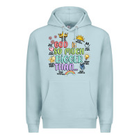 Blue Mist god is bigger Premium Hoodie - JahusDesignShop