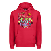 Cardinal god is bigger Premium Hoodie - JahusDesignShop