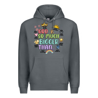 Rock god is bigger Premium Hoodie - JahusDesignShop