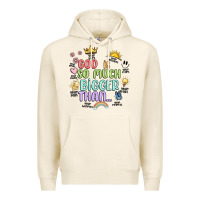 Tofu god is bigger Premium Hoodie - JahusDesignShop